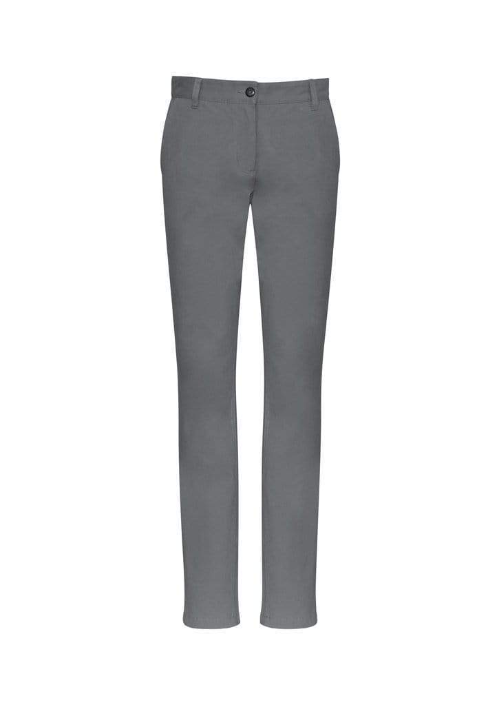 Biz Collection Corporate Wear Grey / 6 Biz Collection Women’s Lawson Chino Pants Bs724l